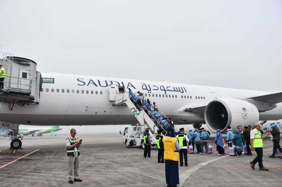 Bandara SMB II Atur Skema Keberangkatan Khusus Jemaah Haji Lansia