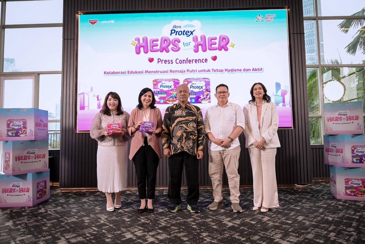 WINGS for UNICEF & Hers Protex Ajak Siswi Peduli Kebersihan Menstruasi