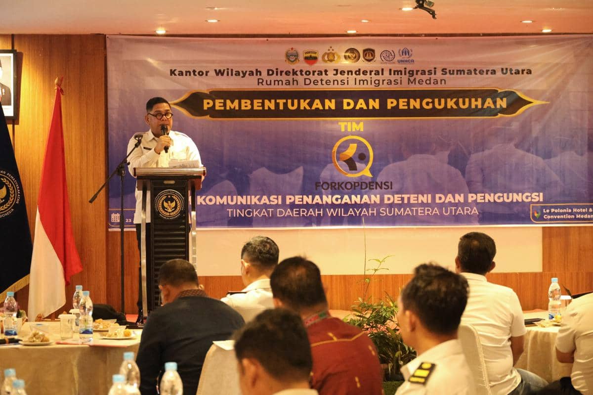 Imigrasi Sumut Kukuhkan FORKOPDENSI, Benteng Baru Kedaulatan Negara