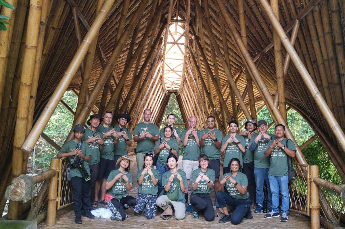 Orangutan Haven Ubah Paradigma Konstruksi Berkelanjutan Lewat Lokakarya Bambu