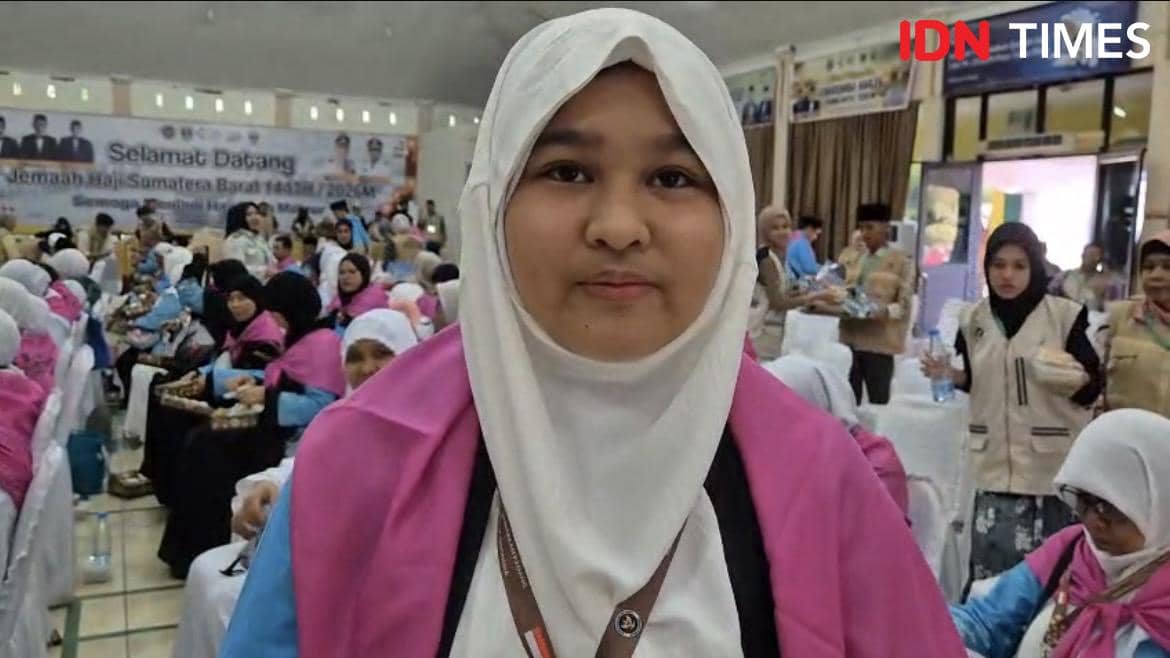 Remaja 15 Tahun Jadi Jemaah Haji Termuda Sumatra Barat