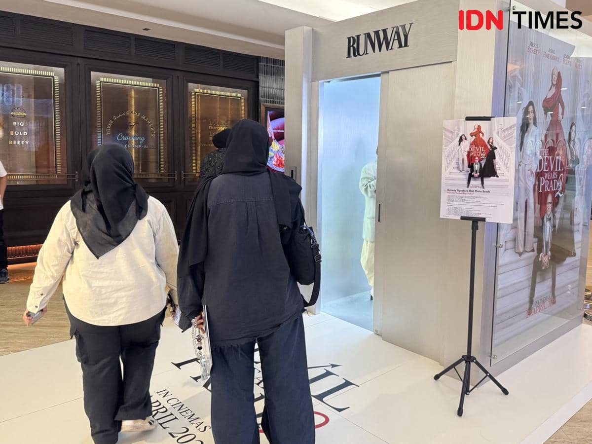 ⁠⁠Cara Photobox di Instalasi The Devil Wears Prada 2, Gratis!