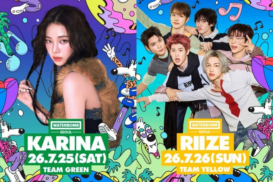 Lineup Waterbomb Festival Seoul 2026, Terbaru Ada Karina aespa!