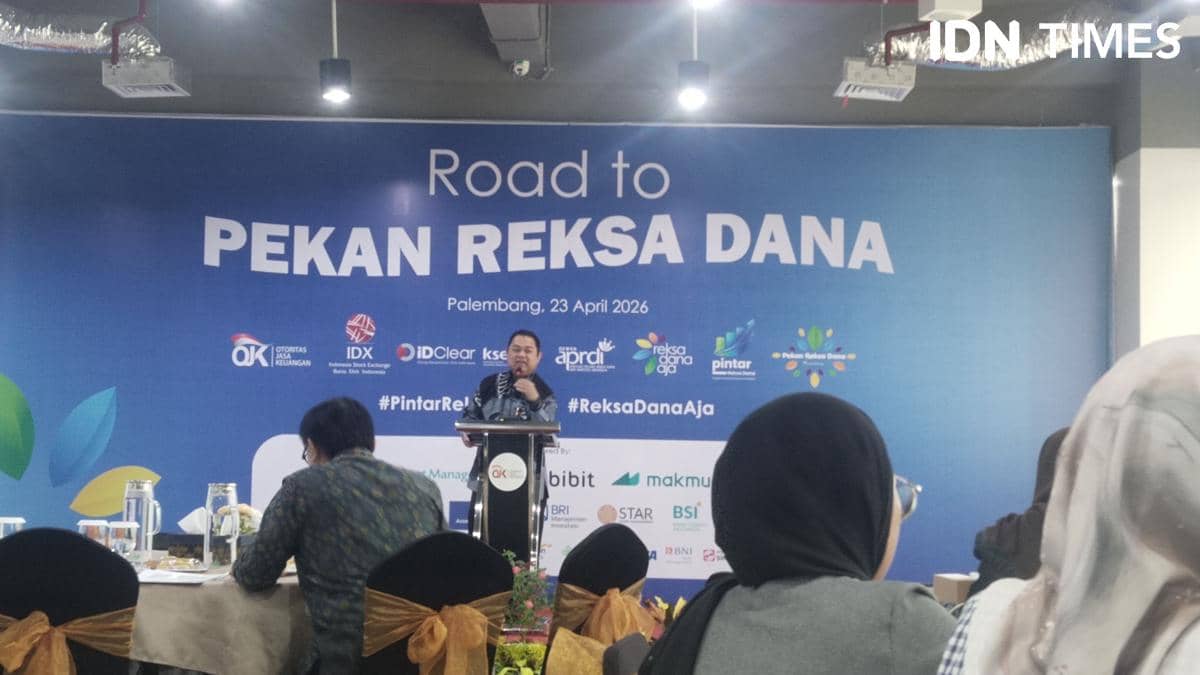 Kepala Departemen Pengawasan Pengelolaan Investasi dan Pasar Modal Regional Otoritas Jas Keuangan (OJK) Sumbagsel, M. Maulana (IDN Times/Fen