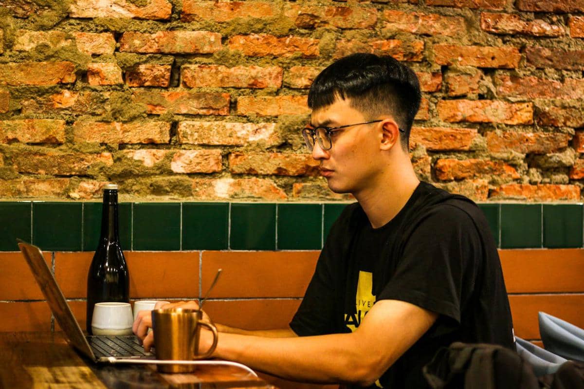 Ilustrasi fokus bekerja