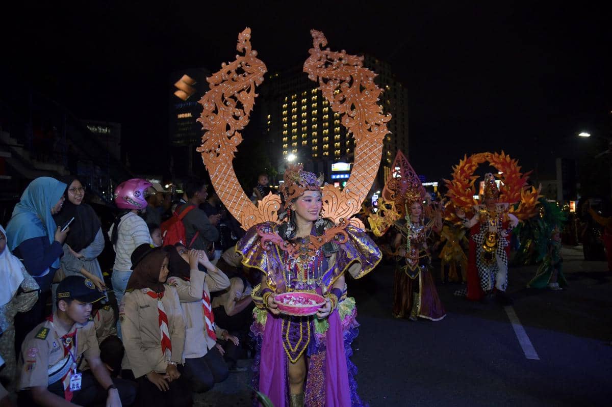 semarang night carnival, SNC, pawai semarang