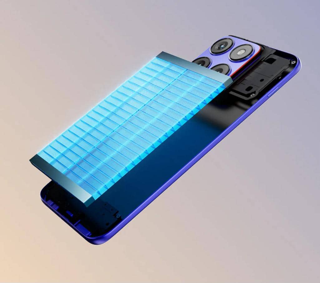 ilustrasi baterai Motorola Edge 70 Fusion 