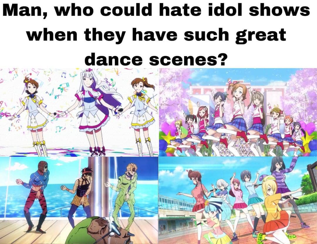 meme anime tentang idol