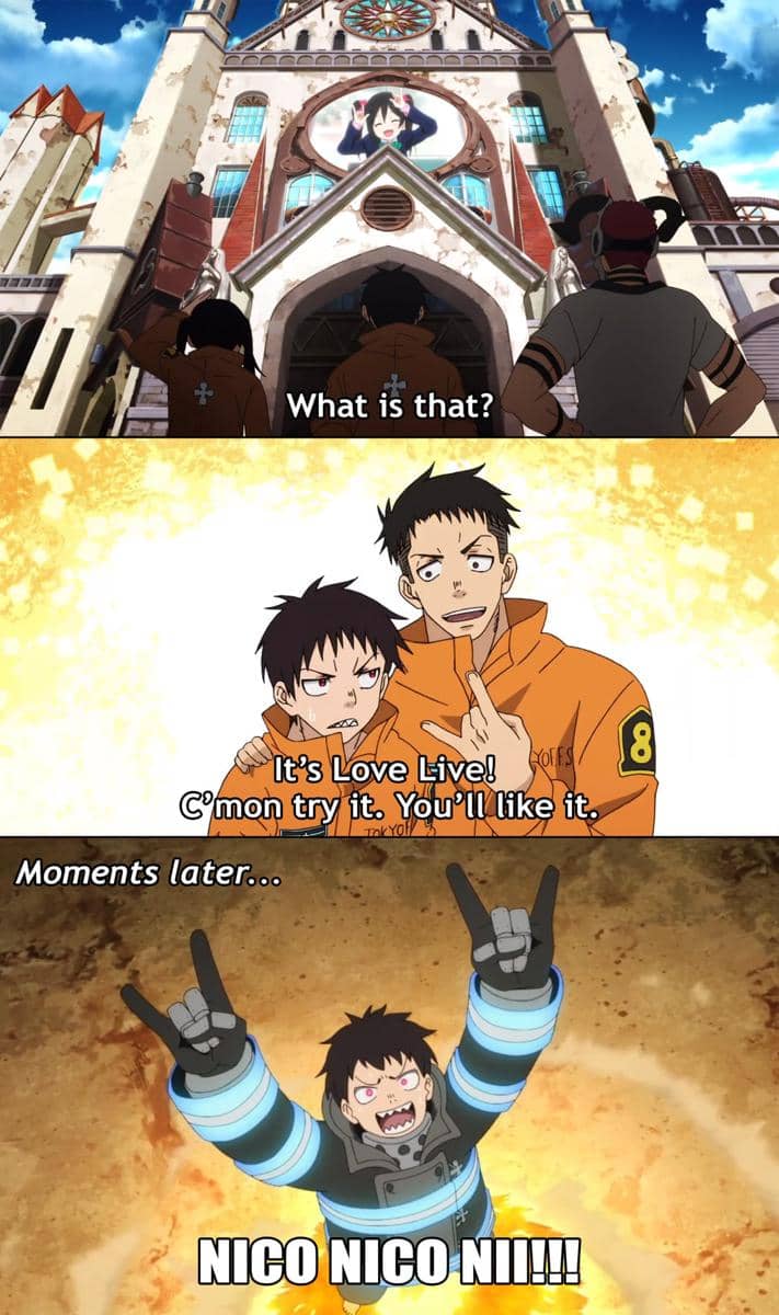 meme anime tentang idol