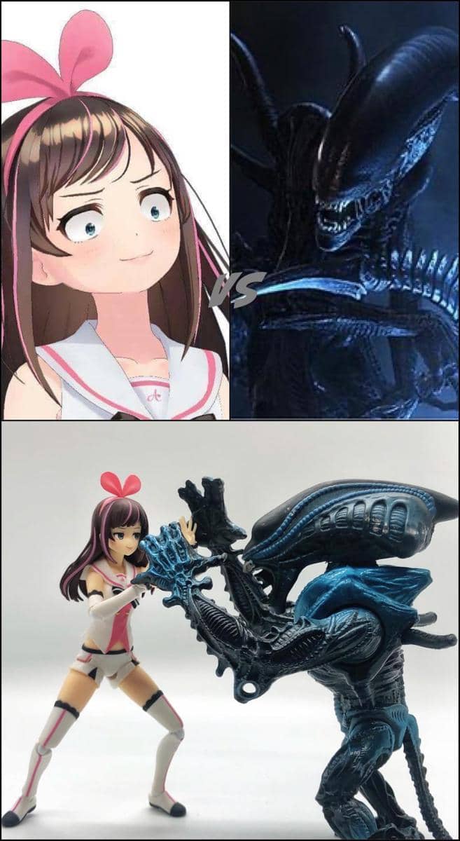 meme anime tentang alien