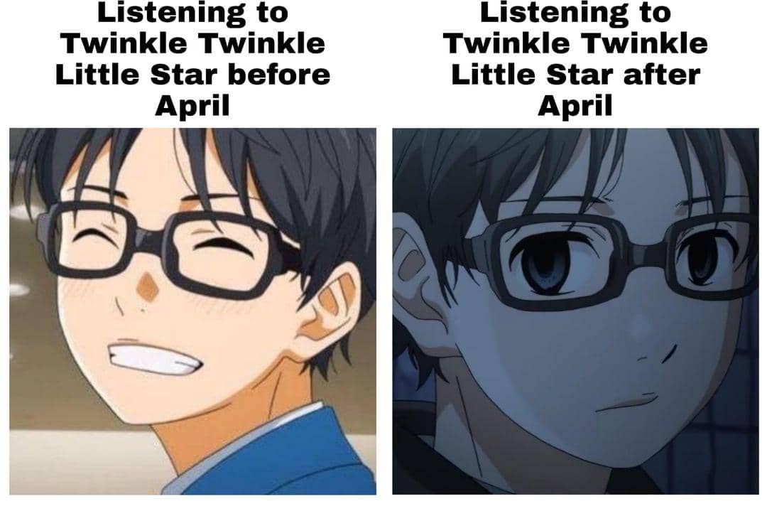meme anime tentang lagu