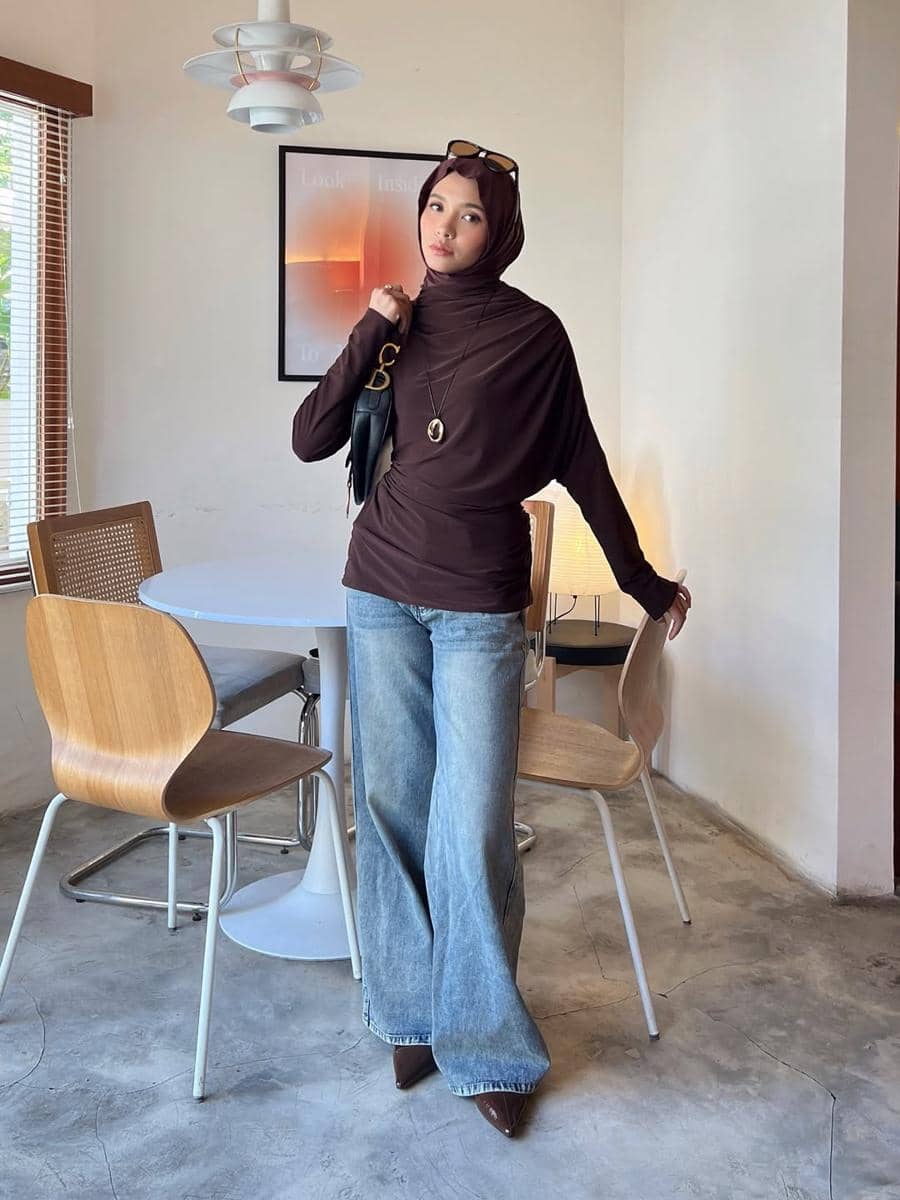 OOTD Blue Jeans ala Fita Wulansari