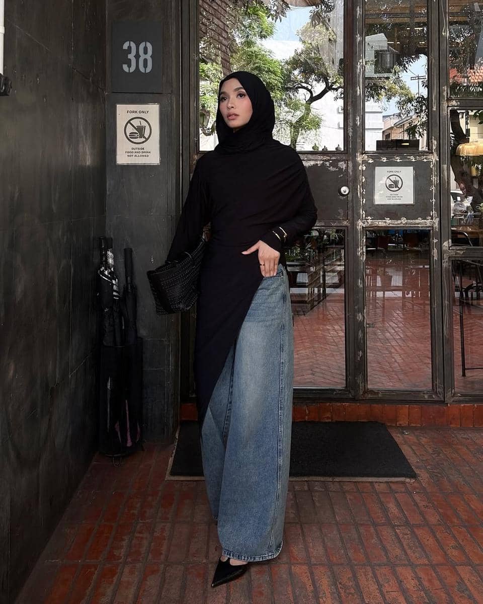 OOTD Blue Jeans ala Fita Wulansari