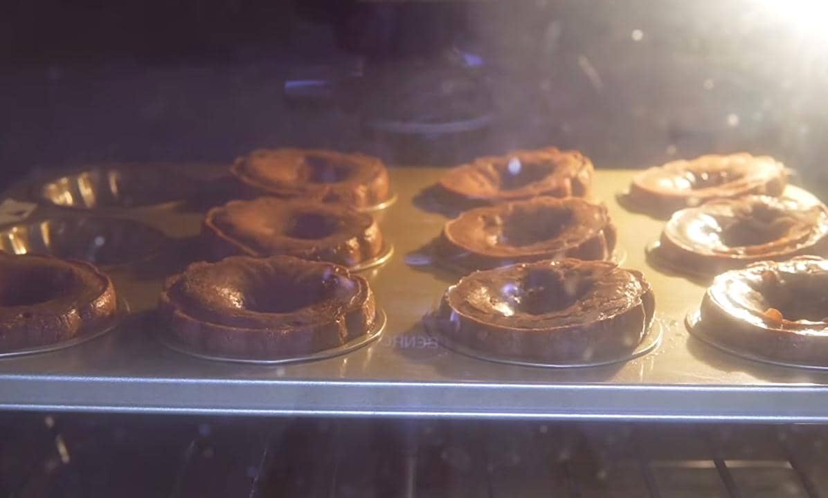 ilustrasi memanggang adonan