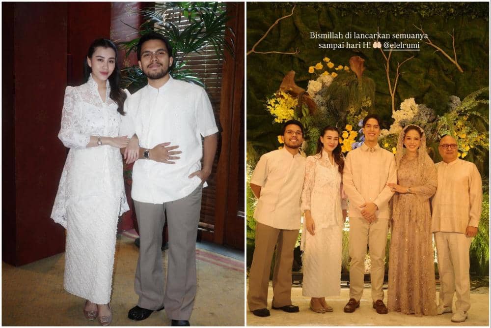 8 Potret Aaliyah-Thariq di Acara Pengajian Jelang Pernikahan El Rumi