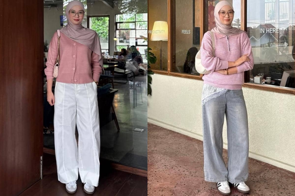 7 Inspirasi Outfit Nuansa Pink ala Lutvy Putri, Look-nya Girly!