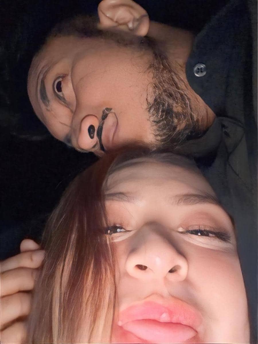 Nathalie Holscher dan kekasih