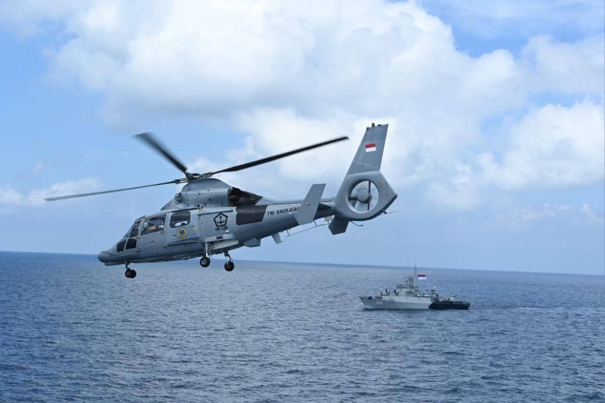 TNI Latihan Penembakan Rudal secara Masif, Libatkan Matra Laut-Udara