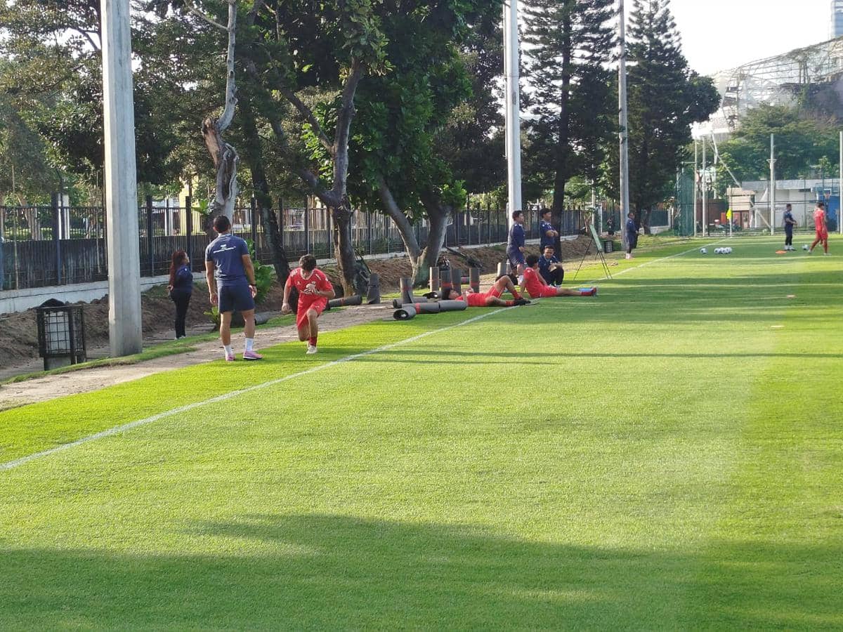 Sesi latihan Timnas U-17 jelang Piala Asia 2026. 