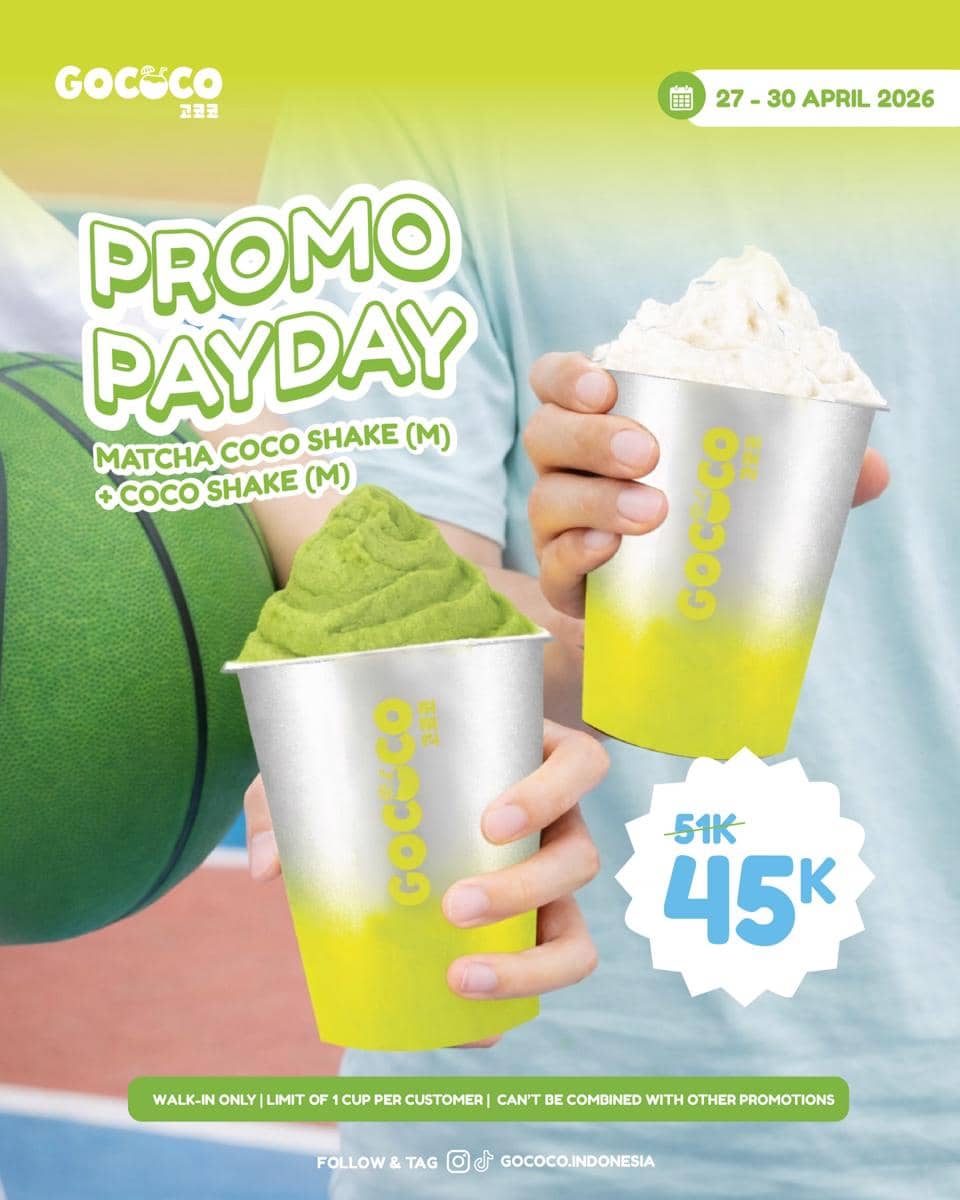Promo gajian di GOCOCO April 2026 