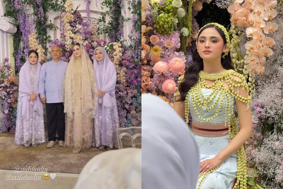 7 Potret Pengajian dan Siraman Syifa Hadju Jelang Menikah