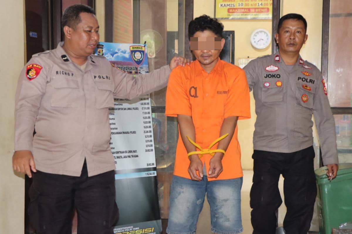 Jadi Komplotan Pencuri Kabel PLN, Penjaga Kafe di Lampung Ditangkap