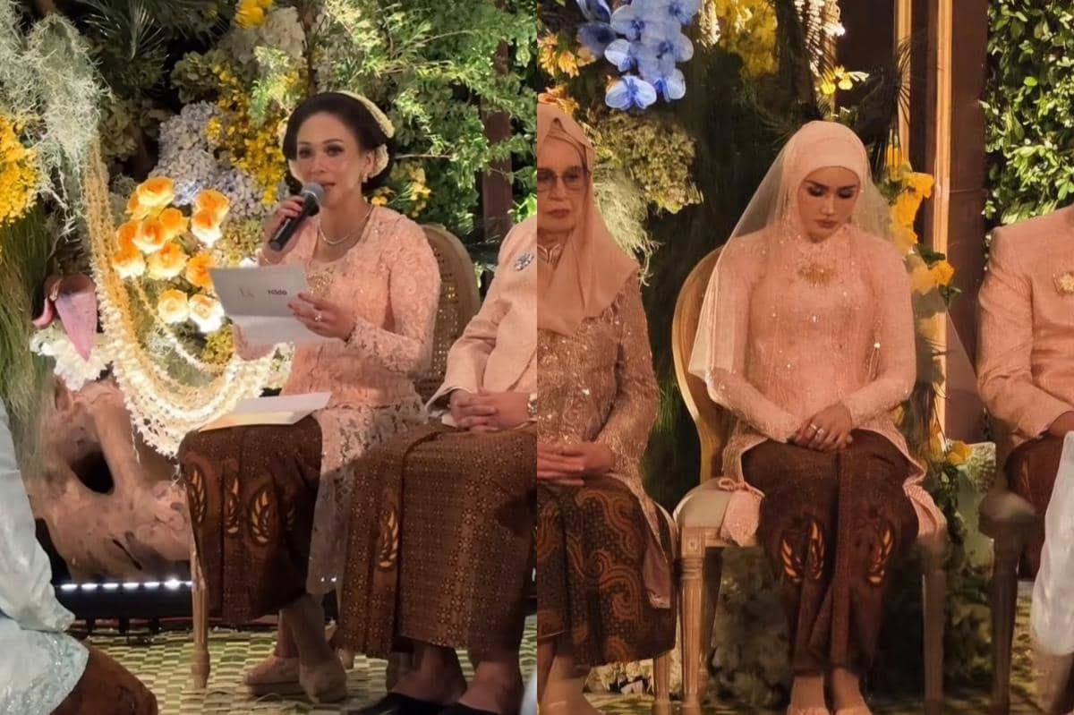 7 Adu Gaya Maia Vs. Mulan di Pengajian dan Siraman El Rumi, Busana Senada