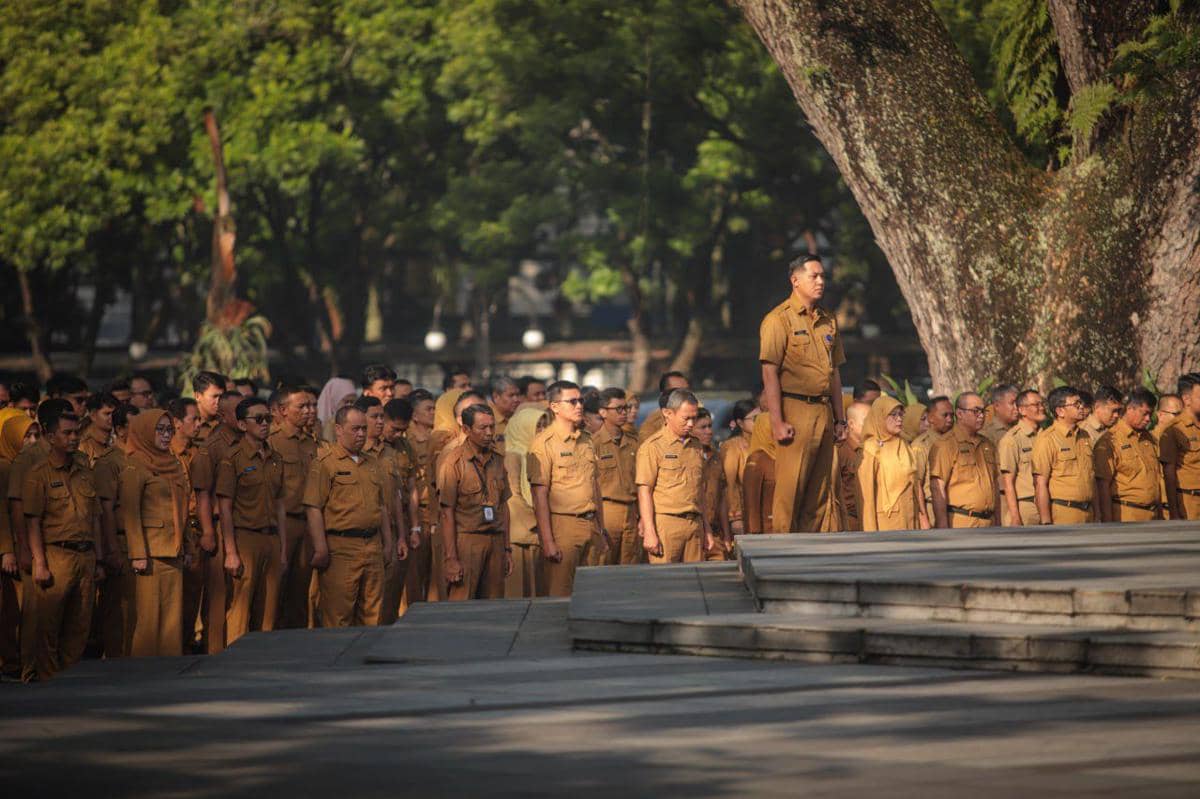 WFH ASN Kota Bandung Makin Ketat, Pelanggaran Pekan Ini Turun Drastis