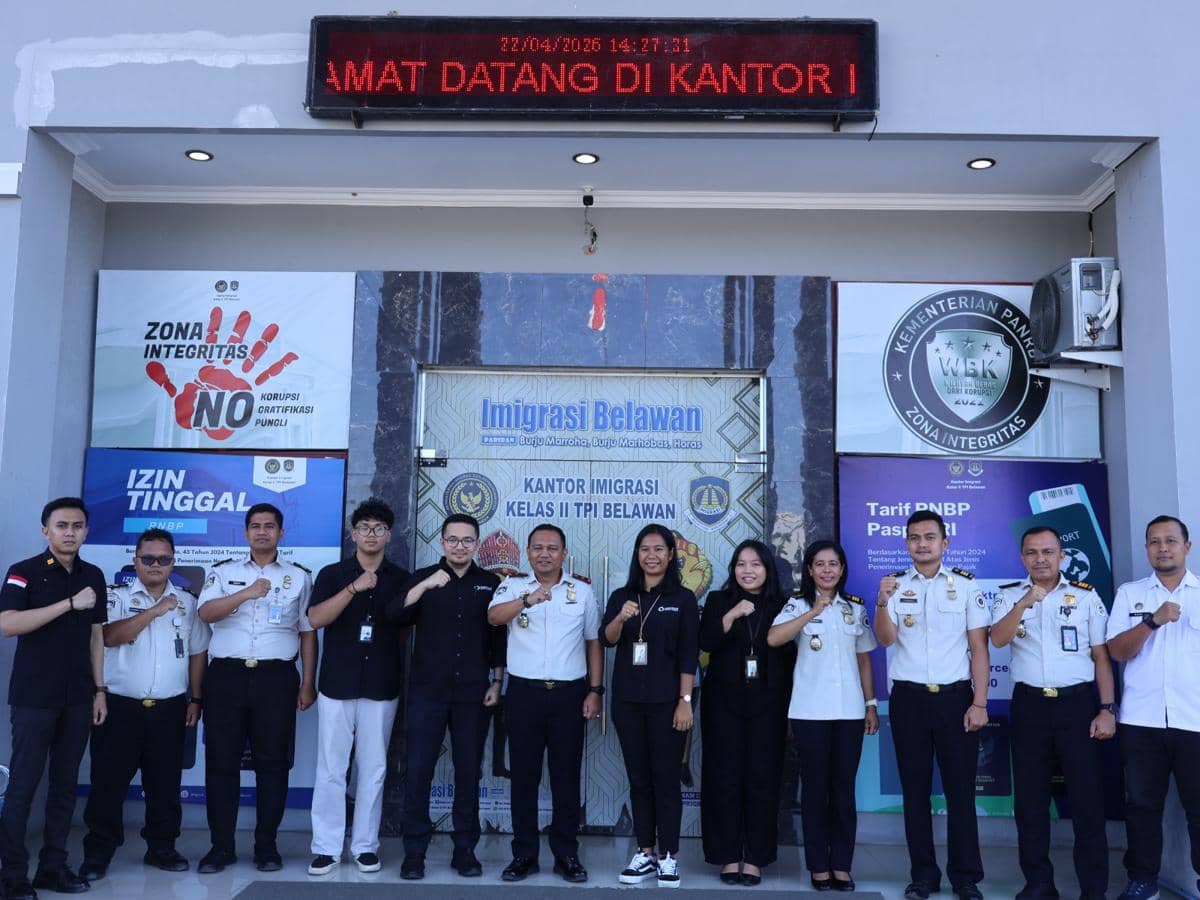 Ombudsman Membuka Gerai Pengaduan di Imigrasi II TPI Belawan