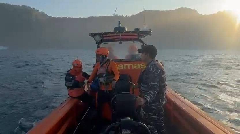 Pencarian pemancing hilang di perairan Nusa Penida. (Dok. IDN Times/Istimewa)