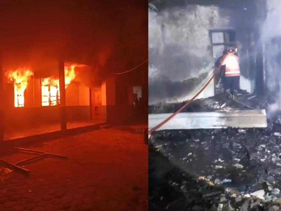 Ponpes di Lampung Selatan Terbakar, Diduga Korsleting Listrik
