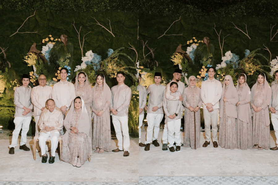 Gaya Keluarga El Rumi di Pengajian-Siraman, Maia Stunning bak Queen