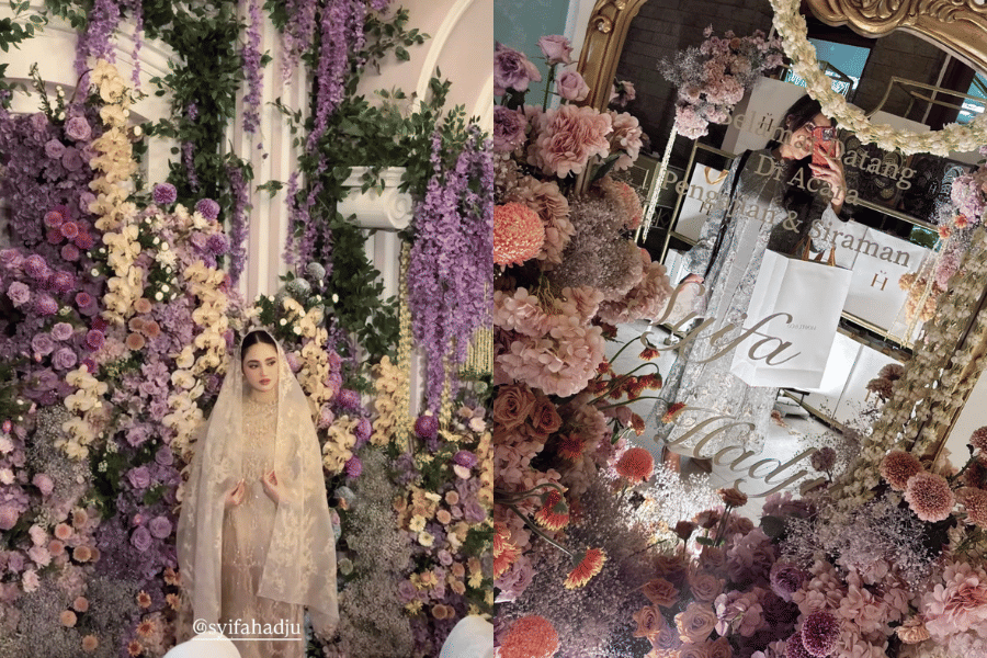 7 Dekor Pengajian Pranikah Syifa Hadju, Detailnya Terlihat Istimewa 