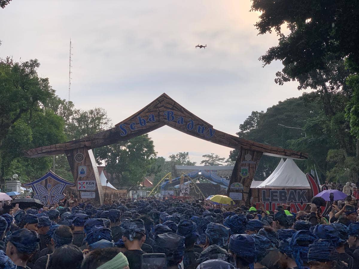Ikuti Ritual Seba Baduy 2026, 38 Warga Baduy Dalam Jalan Kaki 50 Km