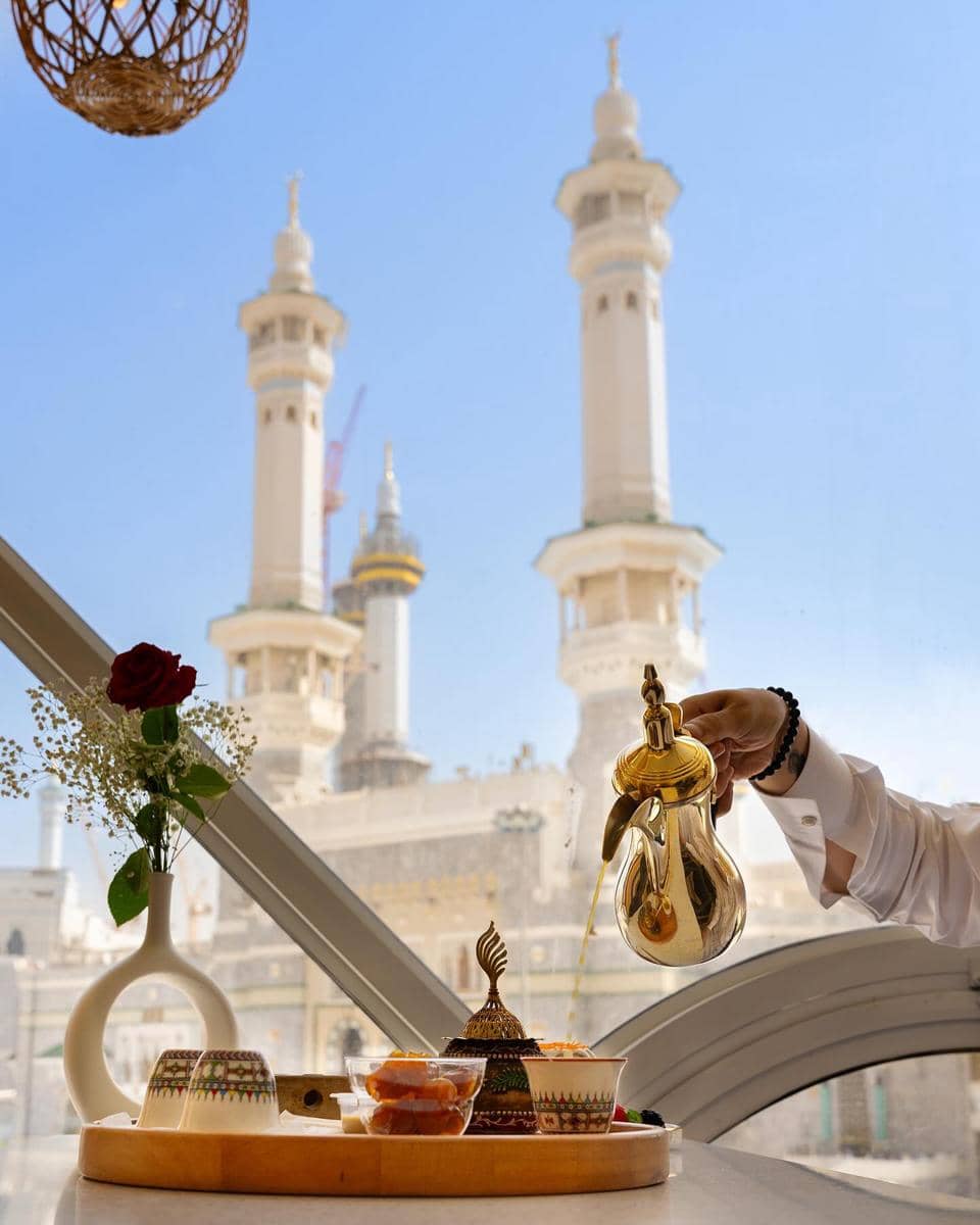Potret Cafe Moment di Makkah, Arab Saudi
