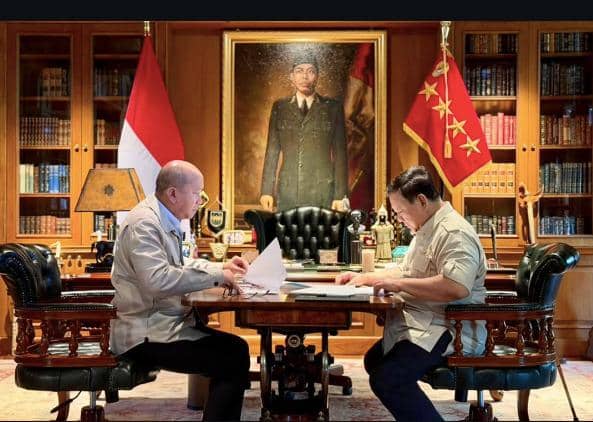 Momen Rosan Rapat Empat Mata Bareng Prabowo di Hambalang, Bahas Apa?
