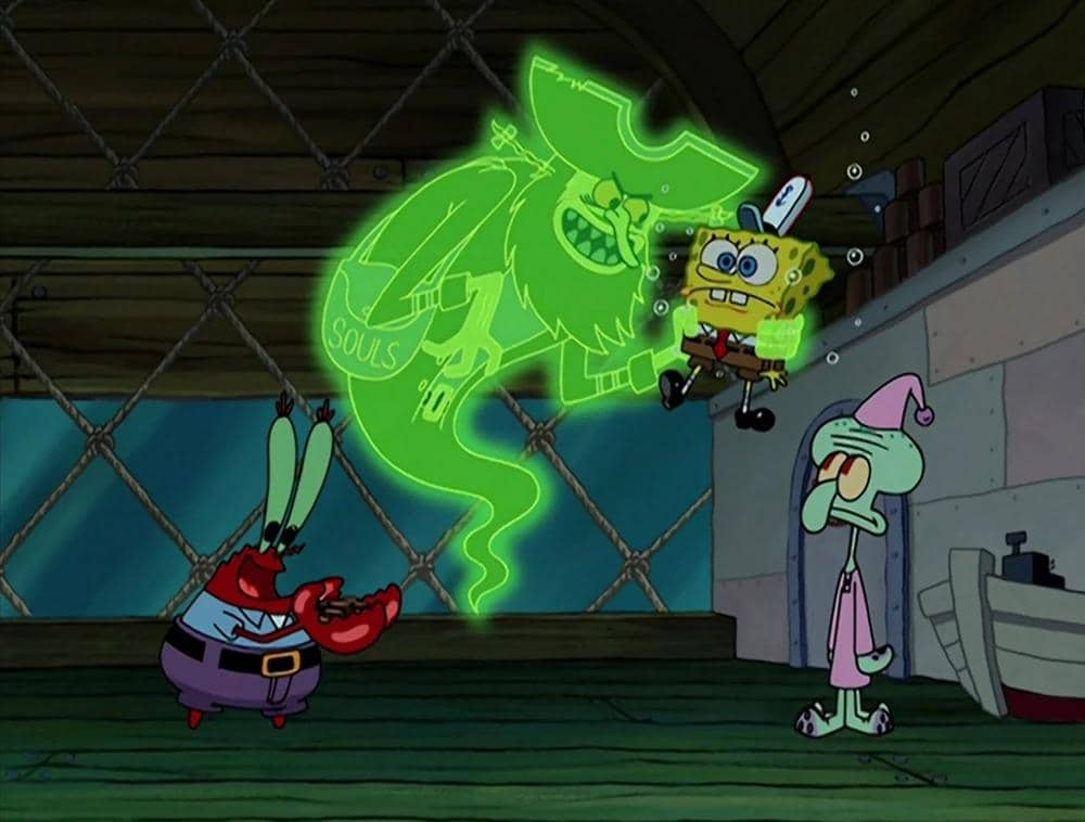 cuplikan SpongeBob SquarePants Born Again Krabs