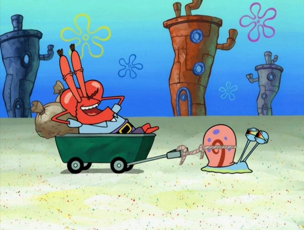 cuplikan SpongeBob SquarePants The Cent of Money