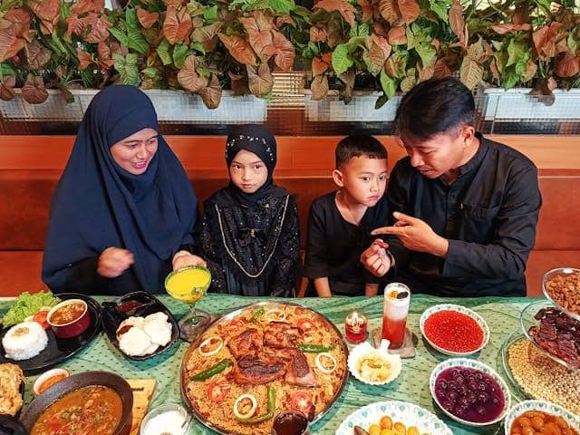 Ilustrasi makan