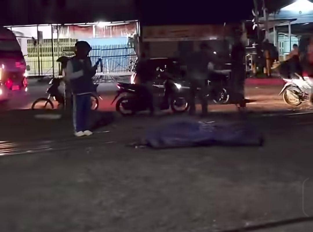 Lansia di Prabumulih tewas tertabrak kereta api. (Dok. Pribadi/Reni ma mico)