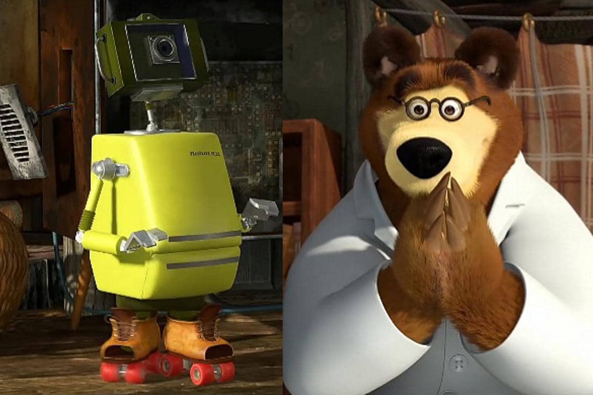 4 Benda Keren Buatan Beruang di Masha and The Bear, Ada Mesin Waktu