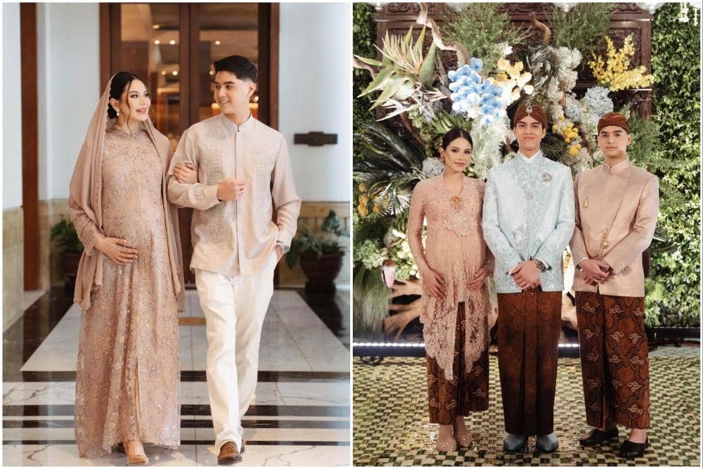 10 Potret Alyssa dan Al Ghazali di Acara Siraman dan Pengajian El Rumi