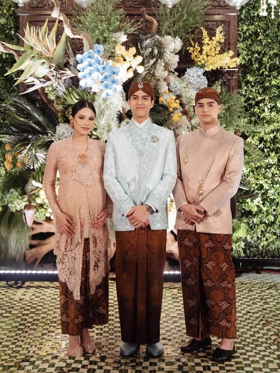 Alyssa Daguise di acara siraman dan pengajian El Rumi