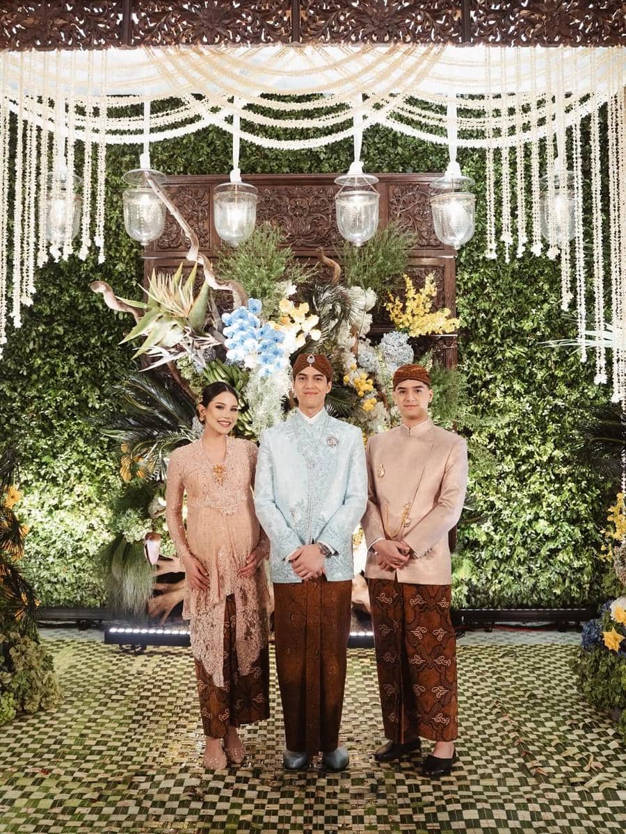 Alyssa Daguise di acara siraman dan pengajian El Rumi