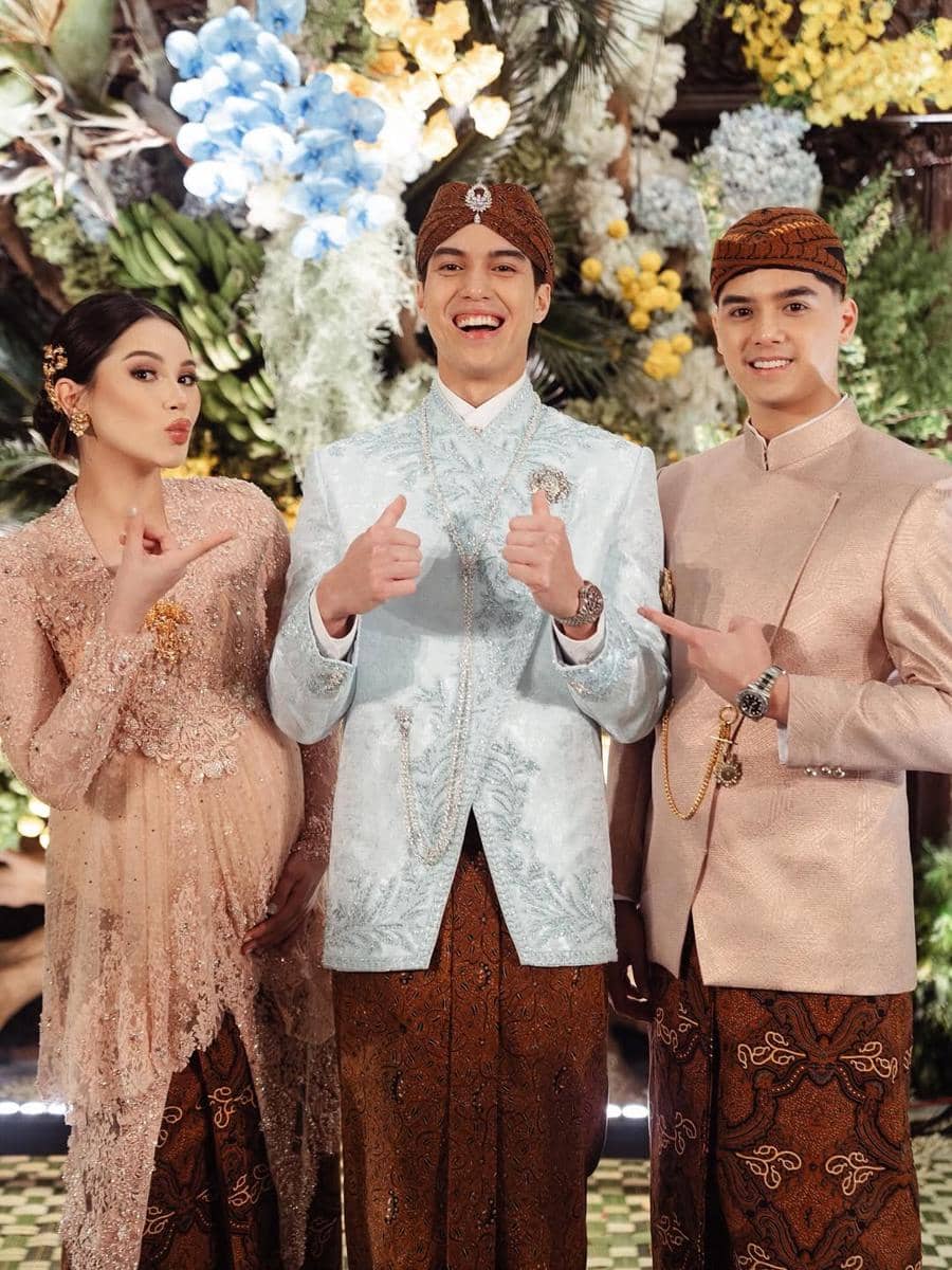 Alyssa Daguise di acara siraman dan pengajian El Rumi