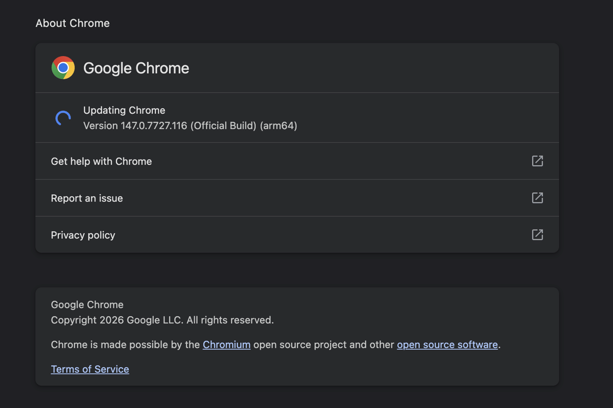 mengatasi Google Chrome lemot di MacBook