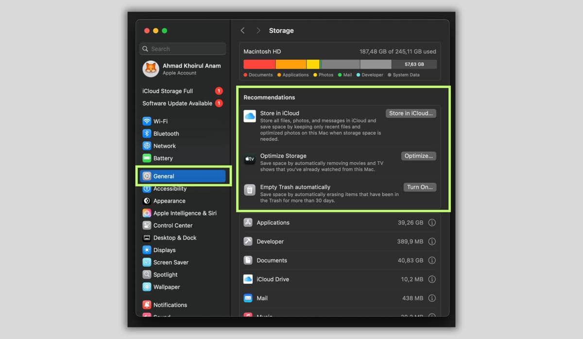 ilustrasi MacBook kehabisan RAM