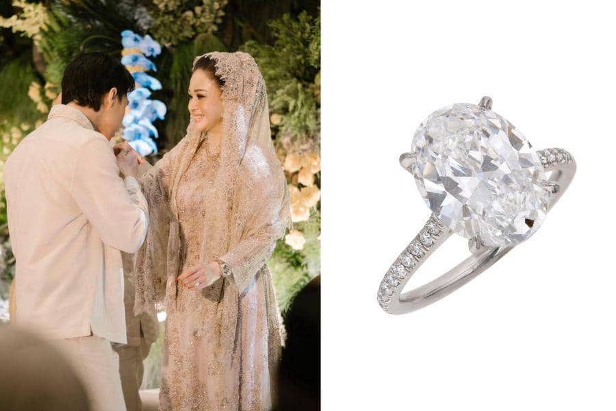 Tembus 3 Miliar, Ini Cincin Berlian Maia Estianty di Pengajian El Rumi