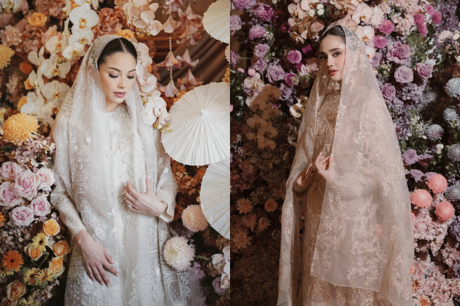 Adu gaya Alyssa dan Syifa saat pengajian. (instagram.com/syifahadju | instagram.com/alyssadaguise)