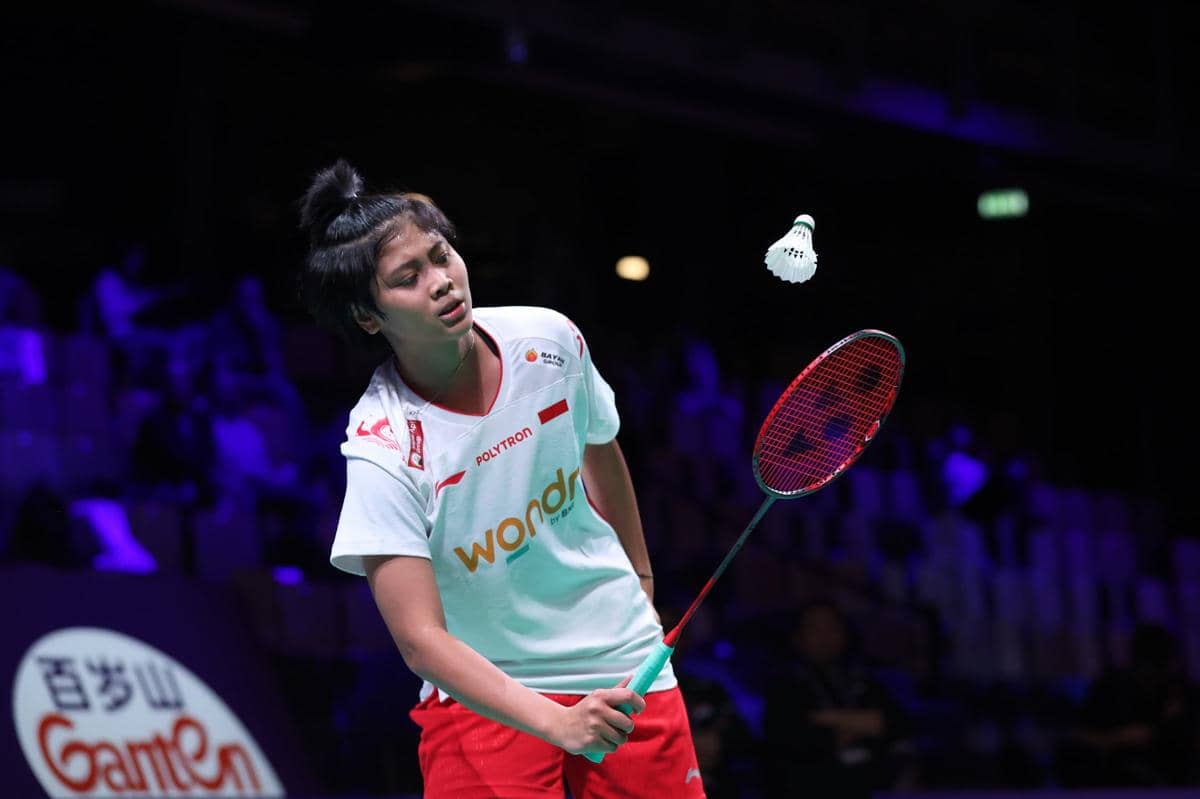 Debut manis Thalita Ramadhani Wiryawan gandakan keunggulan Indonesia atas Kanada di fase Grup C Uber Cup 2026